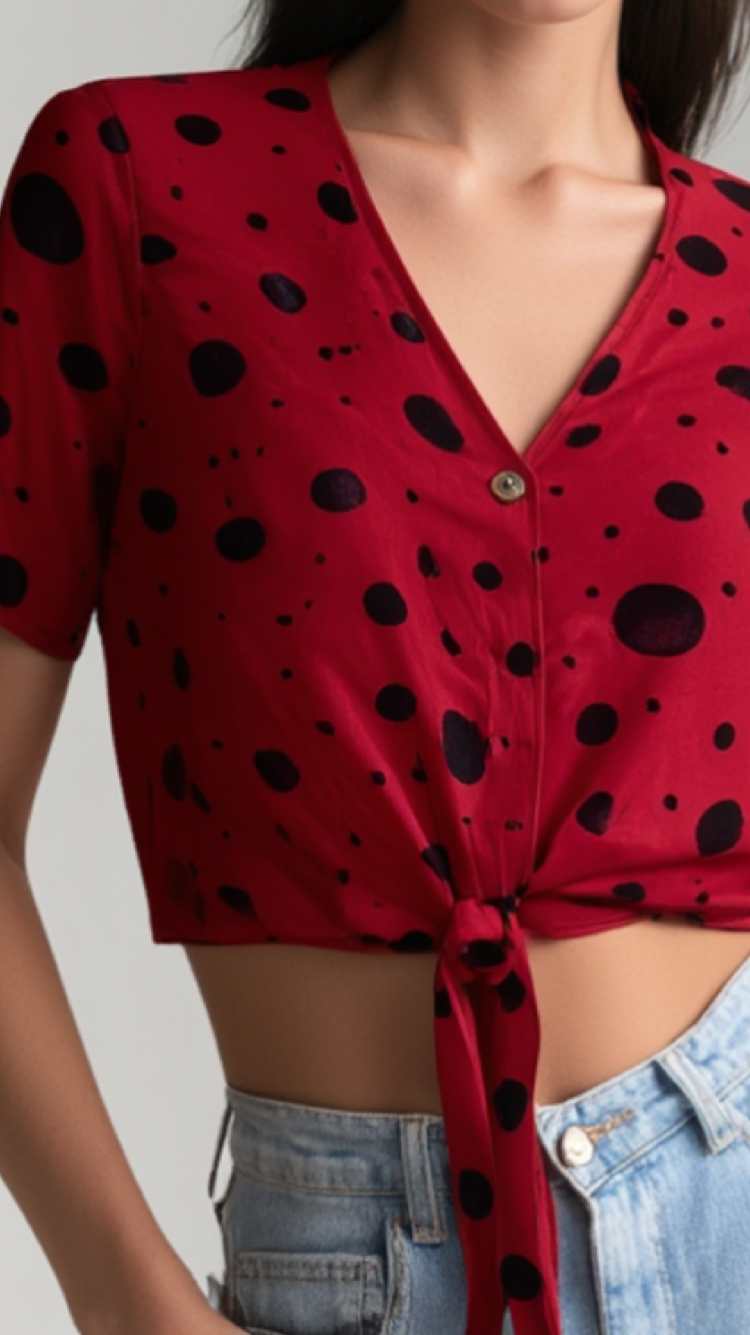 Τοπ Κόκκινο – Πουά Κουμπιά