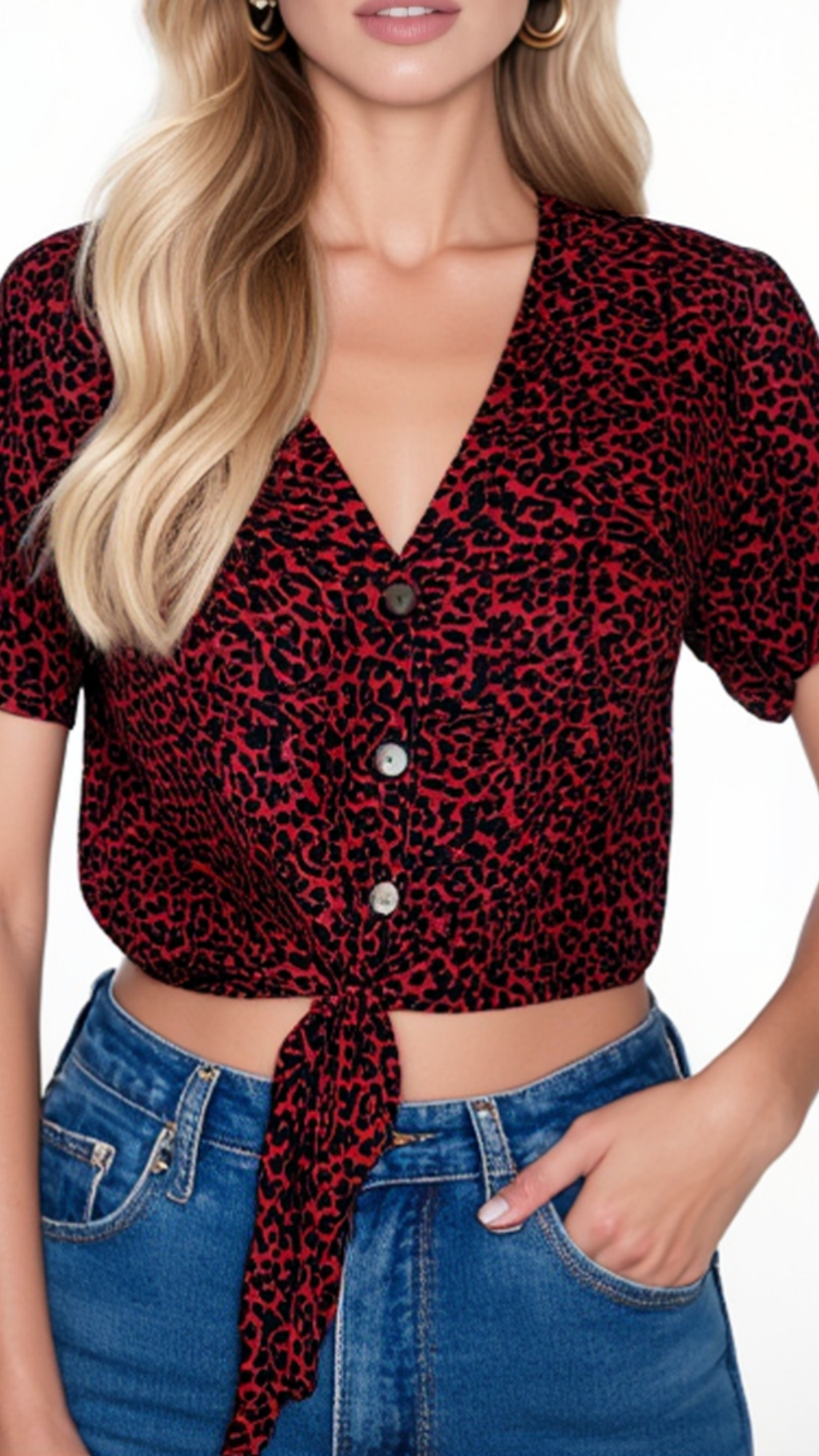 Τοπ Μπορντό – Animal Print