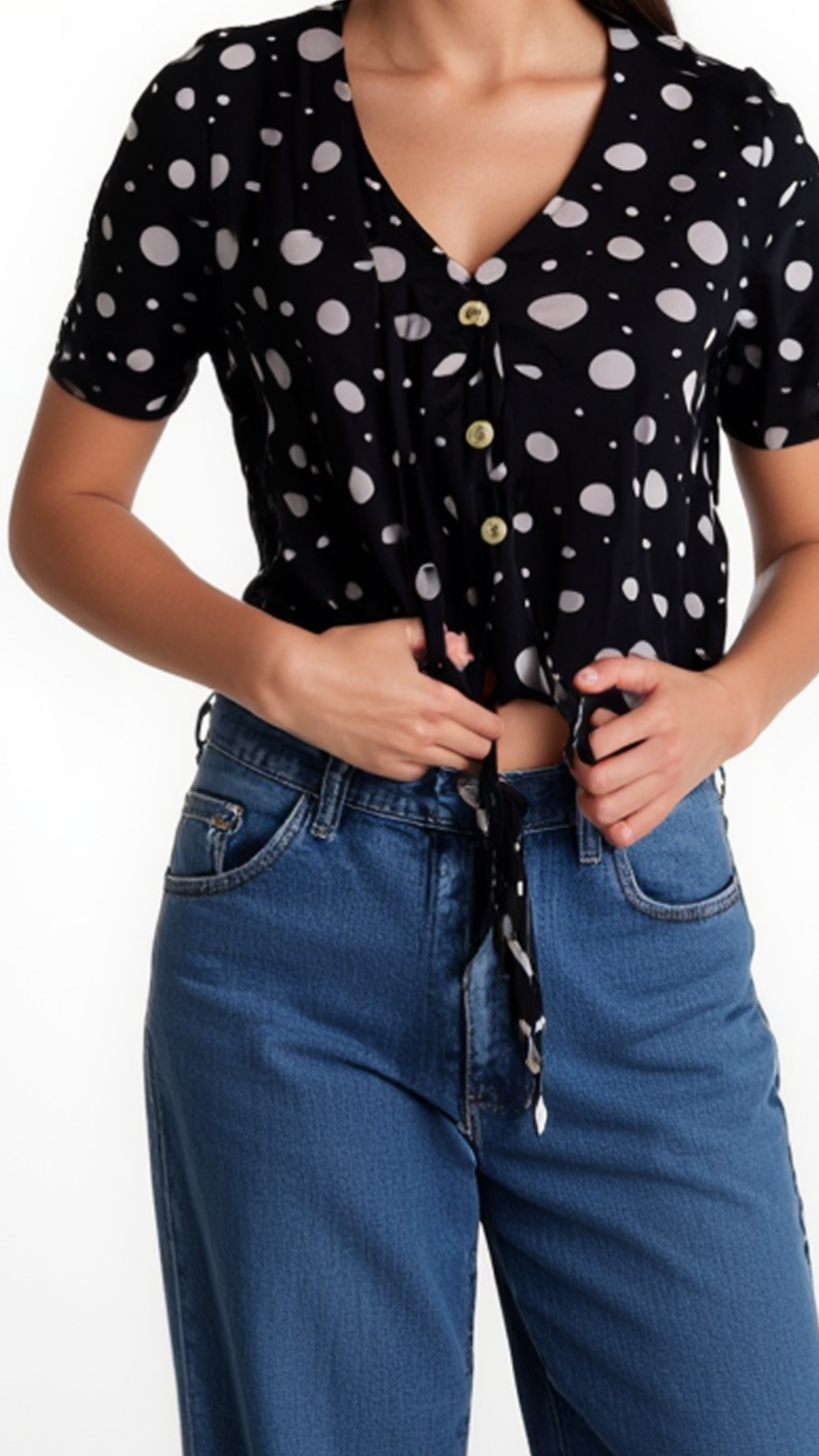 Τοπ Μαύρο – Πουά Κουμπιά