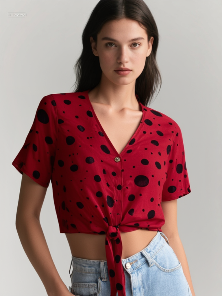 Τοπ Κόκκινο – Πουά Κουμπιά